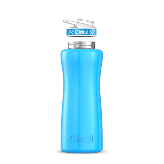 32oz. Stainless Steel Bottle & Comfort Grip Lid