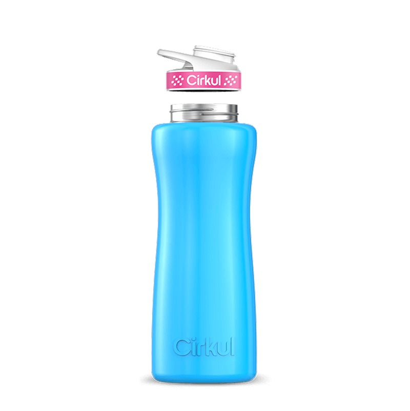 32oz. Stainless Steel Bottle & Comfort Grip Lid
